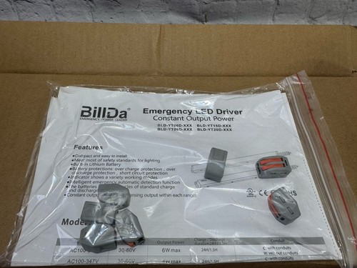BillDa Emergency LED Driver w/ Backup BLD-YT20B-XXX 100-347V - photo 5
