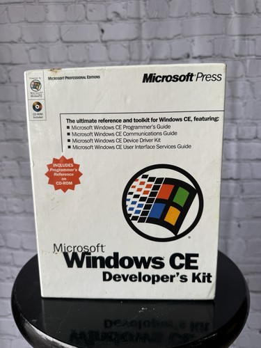 Microsoft Press Windows CE Developer's Kit Box Set w/ CD-ROM & G
