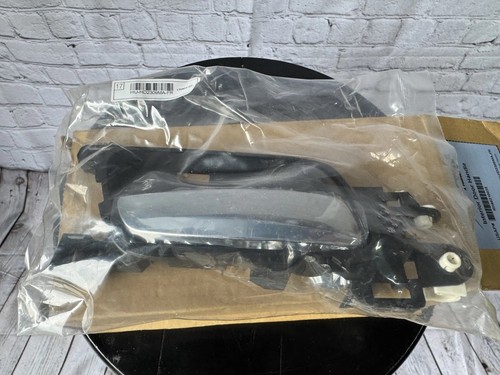 Interior Door Handle Assembly (Chrome Lever with Black Bezel)