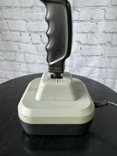 Wico Vintage Joystick Controller DB-9 Connector Gray Base Black - photo 4