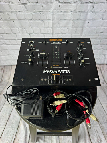 Gemini PMX-16 2-Channel Analog Scratch Preamp Mixer