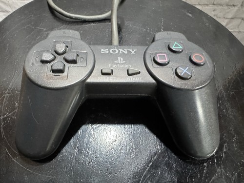 Sony PlayStation 1 Wired Controller Gray SCPH-1080 6ft Ergonomic - photo 2