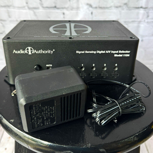 Audio Authority Signal Sensing Digital AV Input Selector Switch