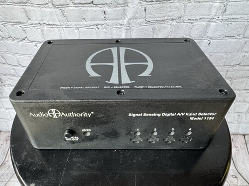 Audio Authority Signal Sensing Digital AV Input Selector Switch - photo 2