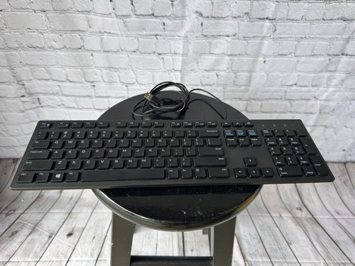 Dell 0RKR0N Wired USB Keyboard Black English QWERTY Multimedia - photo 2