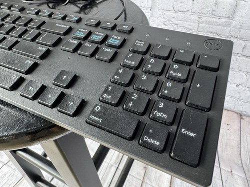 Dell 0RKR0N Wired USB Keyboard Black English QWERTY Multimedia - photo 3