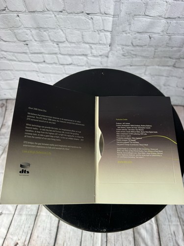 dts Digital Entertainment Alive! (2006) Promo Demo DVD - photo 3