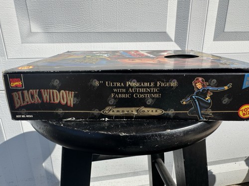Toy Biz Marvel Milestones Famous Cover Black Widow 8in Figure - photo 3