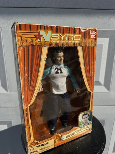 N Sync The Living Toyz Collectible Marionette Figures Set of 5 - photo 2