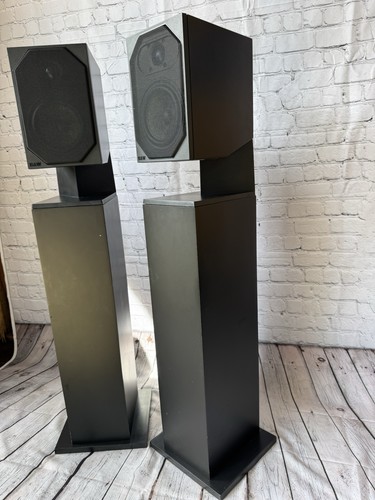 B&W CM1 CM2 2.0 Wired Standing Speaker Pair Set, Black - photo 2