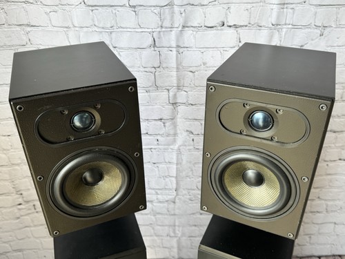B&W CM1 CM2 2.0 Wired Standing Speaker Pair Set, Black - photo 5
