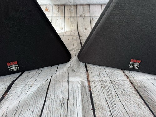 B&W SCM 8 THX Wired 2.0 Home Theater Speaker Pair, Black - photo 2