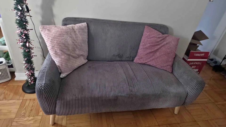 Corduroy Loveseat
