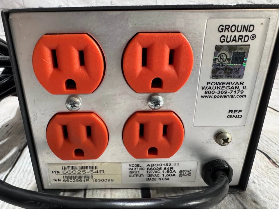 Powervar AMETEK ABCG152-11 Ground Guard Isolation Transformer - photo 5