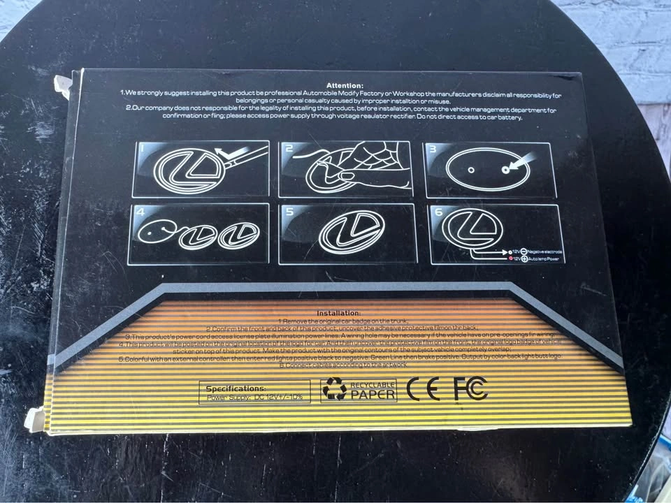 Aftermarket LED Illuminated Emblem Badge Light - photo 4