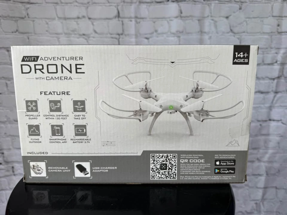 WiFi Adventurer Drone with Camera (13-inch Wi-Fi controlled mode - photo 3