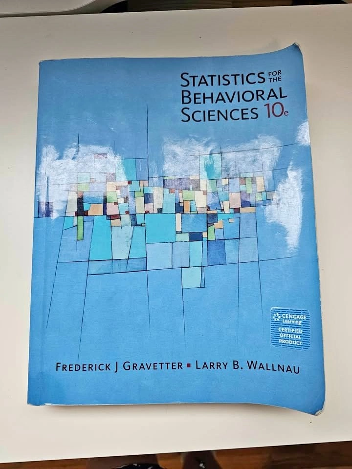 Statistics for the Behavioral Sciences 10th Edition