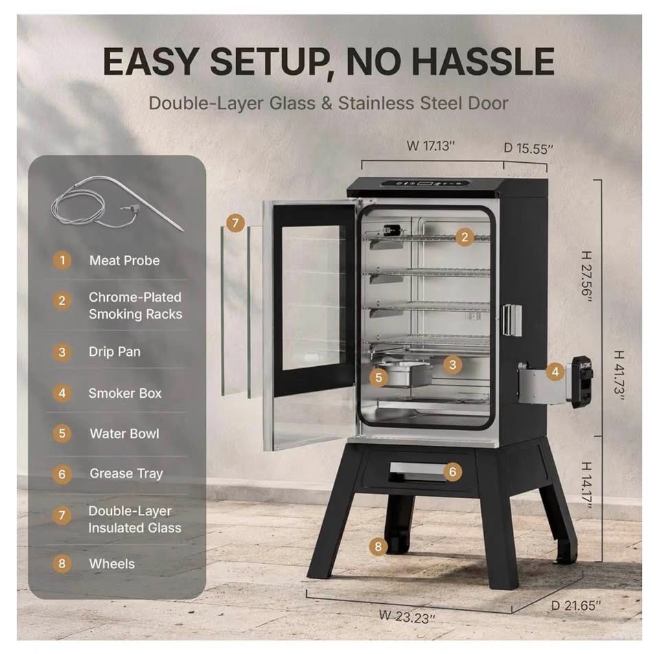 New Electric Smoker with Viewing Window - photo 2