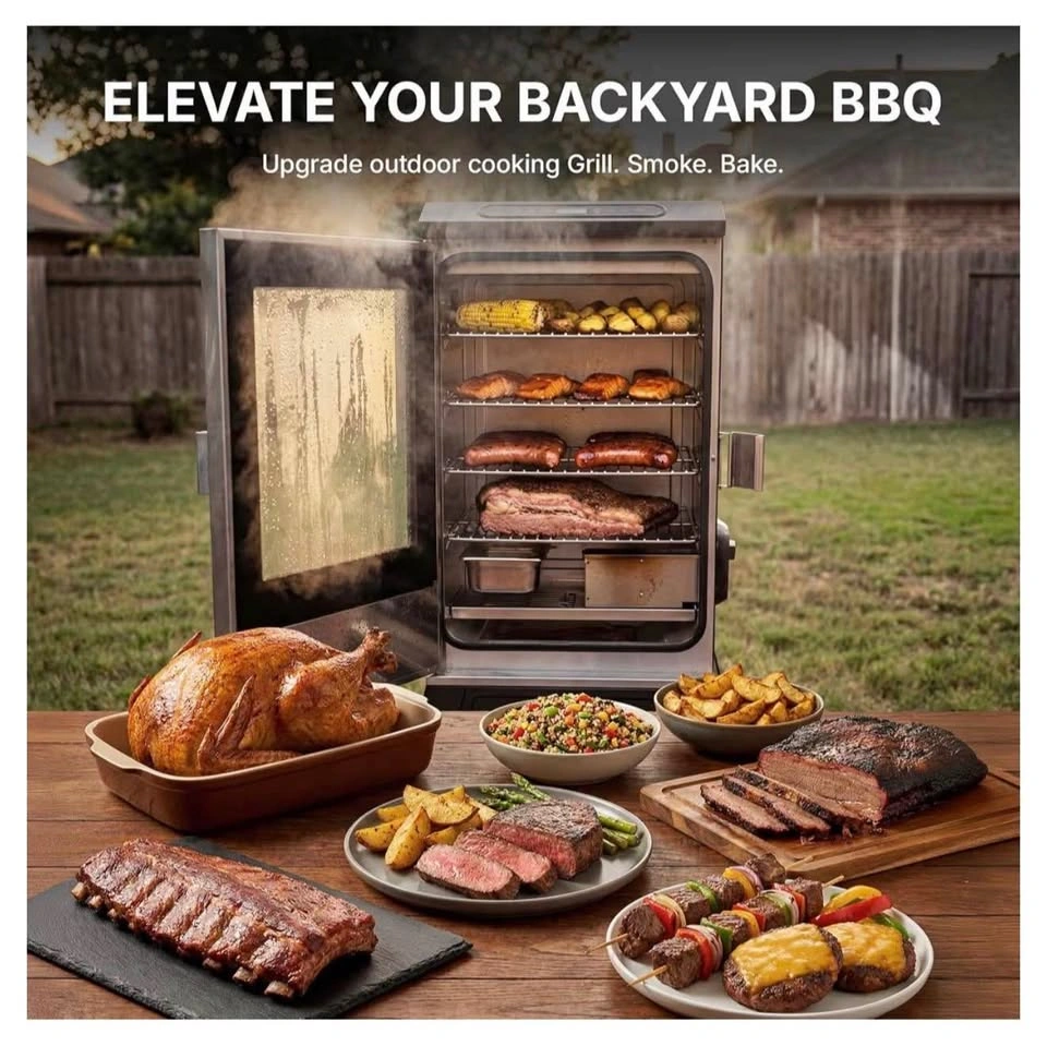 New Electric Smoker with Viewing Window - photo 3