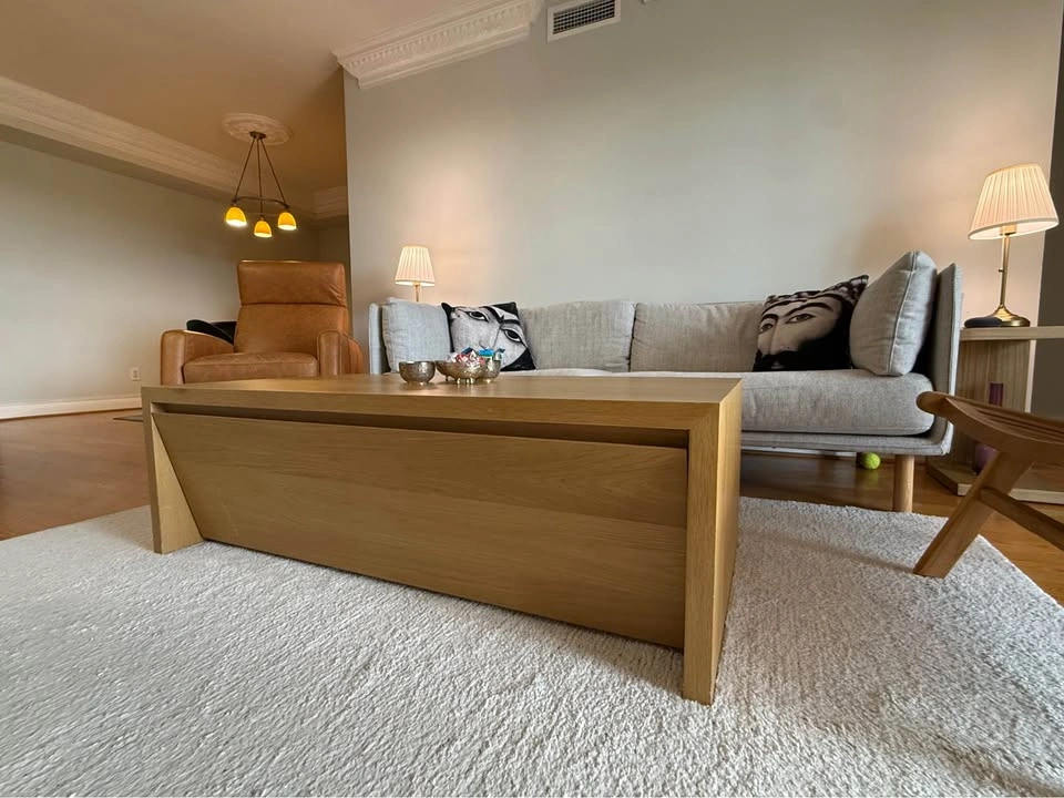 Crate & Barrel- Vander Natural Coffee Table - photo 3