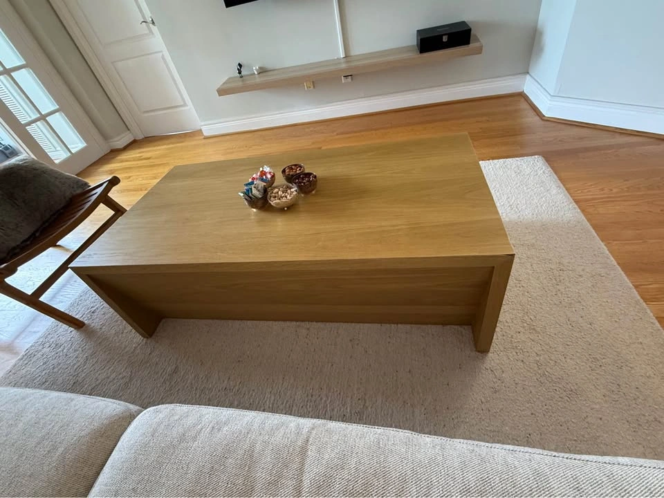 Crate & Barrel- Vander Natural Coffee Table - photo 4