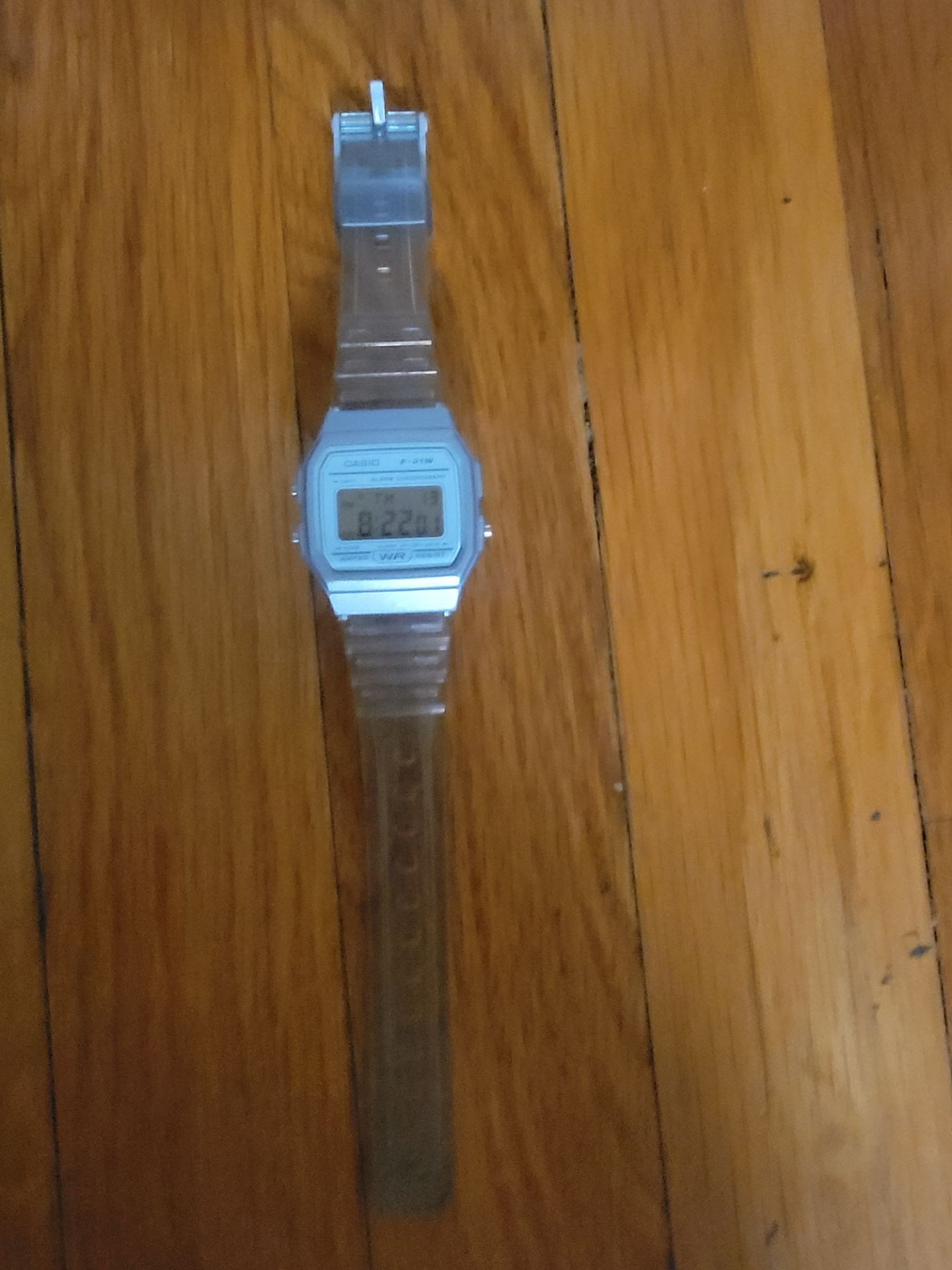 Casio F-91W Digital Watch Silver