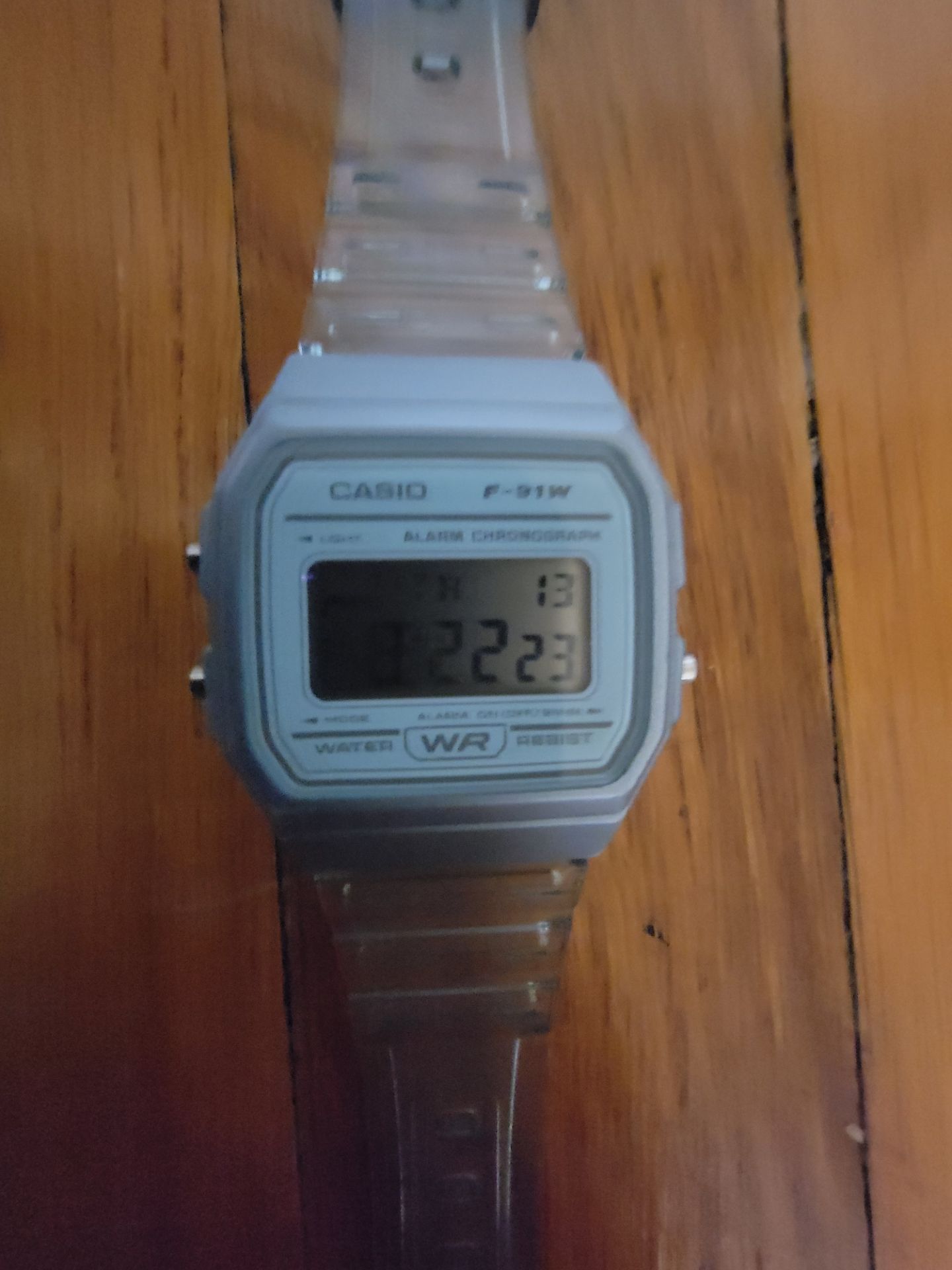 Casio F-91W Digital Watch Silver - photo 2