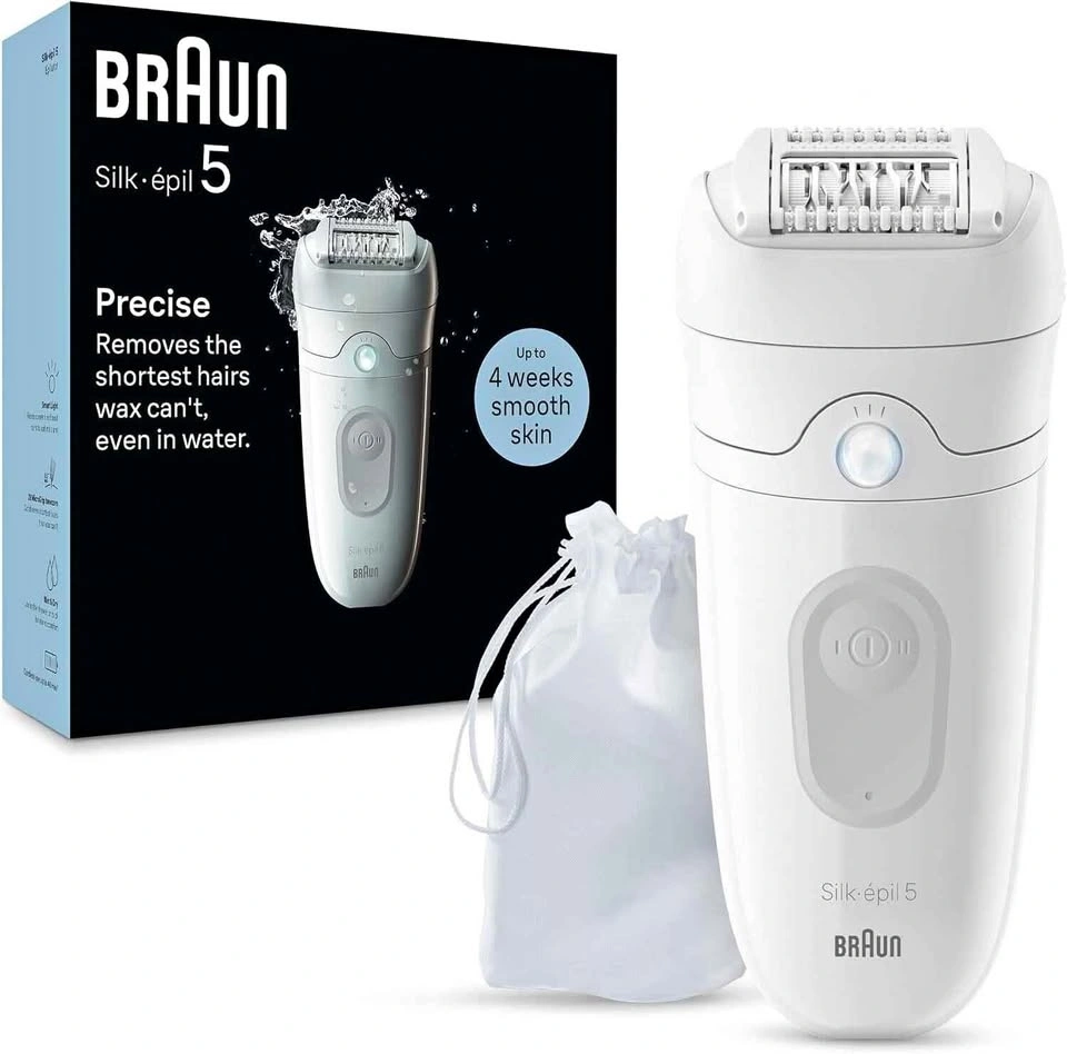 Brand new Braun Silk-epil 5 Epilator, Wet and Dry