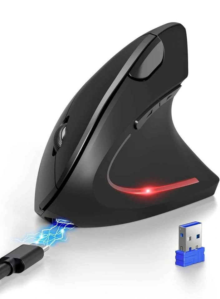 Brand new TECKNET Rechargeable Wireless Ergonomic Vertical Mouse
