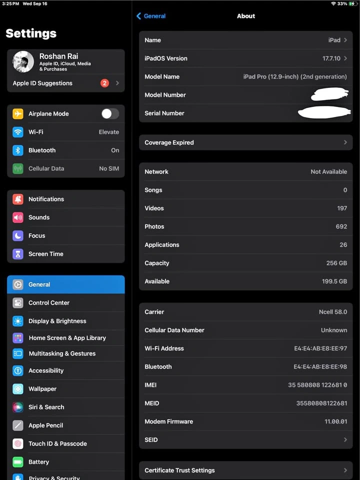 Apple iPad Pro (12.9-inch) (2nd generation) 256GB