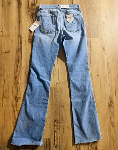 7 For All Mankind Women's Bootcut Jeans Slim Fit Light Wash