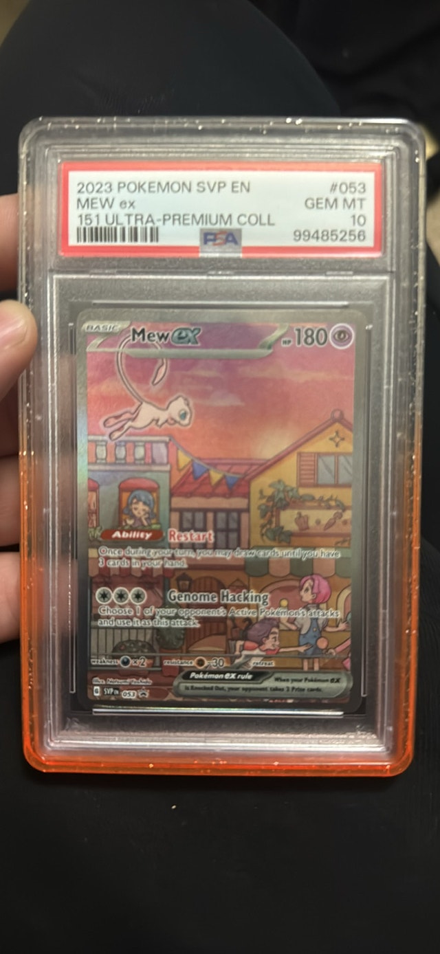 PSA 10 Pokemon Mew ex 151 Ultra-Premium Collection Card