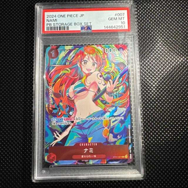 Nami One Piece Card Game PSA 10