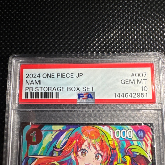 Nami One Piece Card Game PSA 10 - photo 2