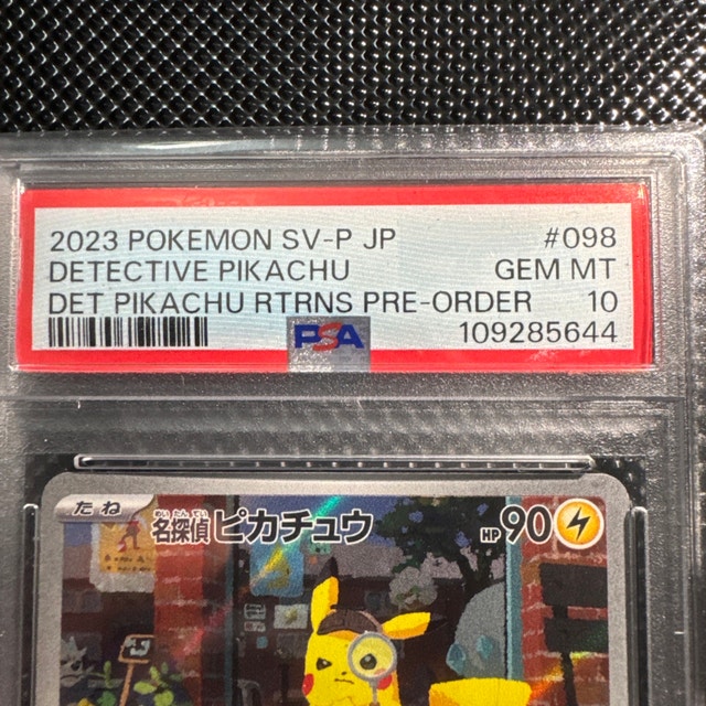 Detective Pikachu PSA 10 Pokemon Card - photo 2