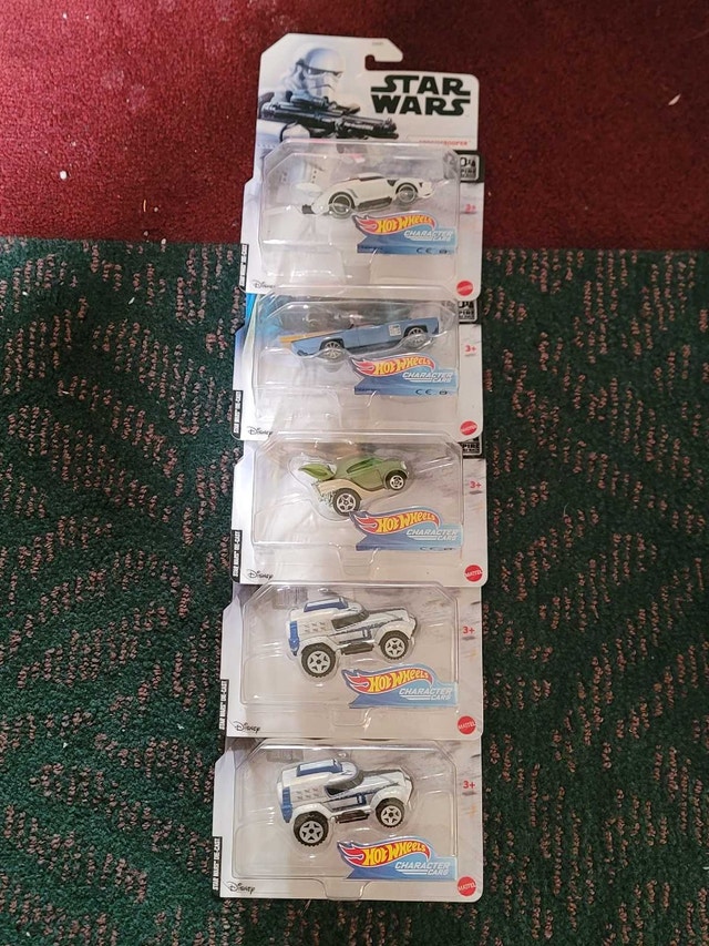Hot Wheels Star Wars Character Cars Bundle