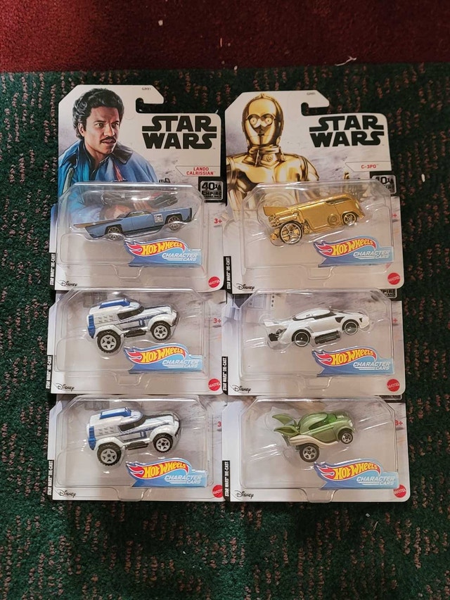 Hot Wheels Star Wars Character Cars Collection