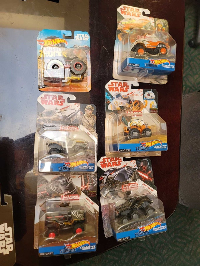 Hot Wheels Star Wars Character Cars Bundle