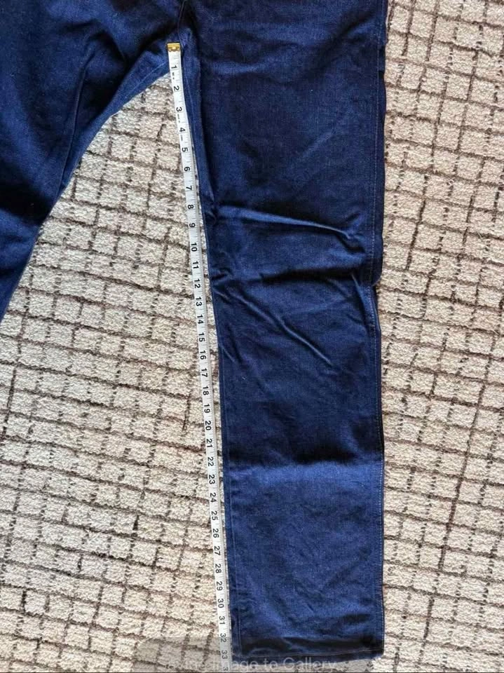 Vintage Wrangler 13MWZ Made In USA 100% Cotton Jeans 34x34 - photo 4