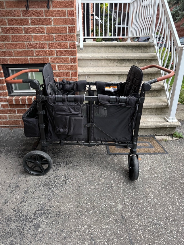Stroller Wagon For 4 Kids, 4 Seater Wagon Stroller - photo 3