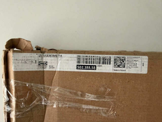 IKEA MAXIMERA Drawer Side - photo 2