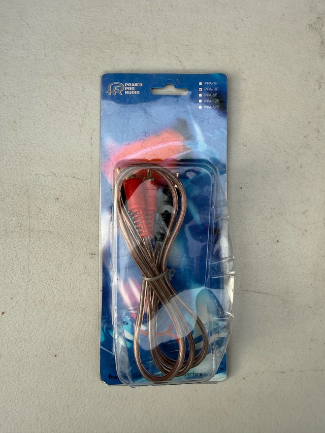 Power Pro Audio RCA Cable