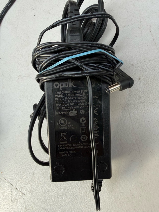 Polk Audio Switching Power Supply S065BP2400250. 24V 2.5A
