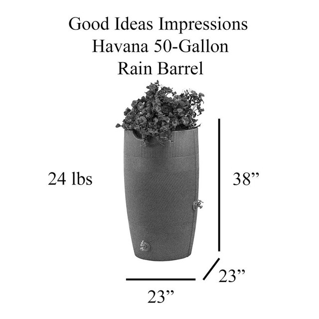 Good Ideas Havana 50-Gallon Rain Barrel - photo 5