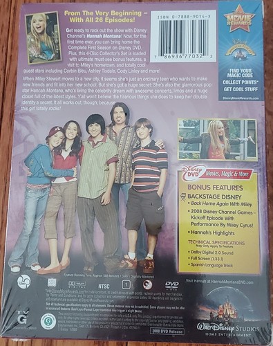 Hannah Montana DVD - The Complete First Season, 4 Disc Collector - photo 2