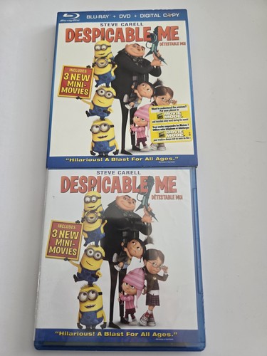 Despicable Me (Blu-ray/DVD, 2010, 3-Disc Set, NEW) - photo 3