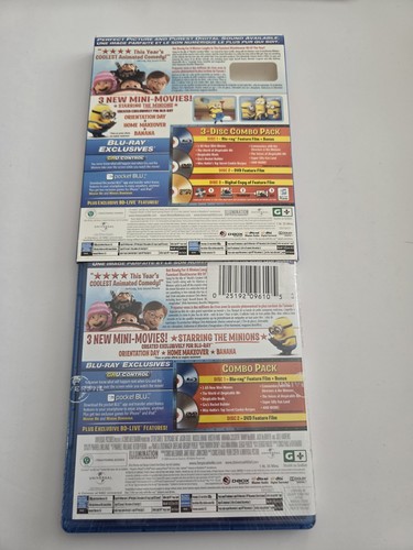 Despicable Me (Blu-ray/DVD, 2010, 3-Disc Set, NEW) - photo 4