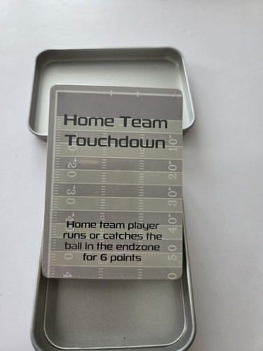 HUDDLE UP Watch Party Games Football Edition Card Game in a Tin - photo 3