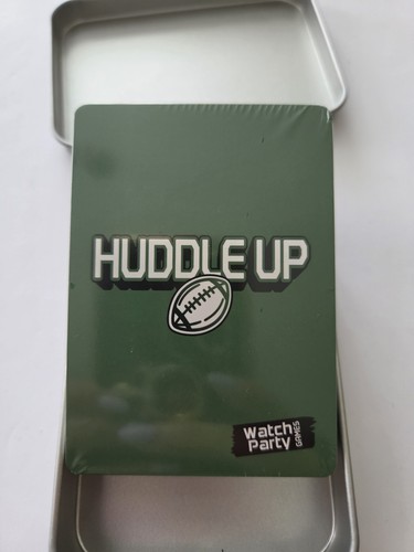 HUDDLE UP Watch Party Games Football Edition Card Game in a Tin - photo 5
