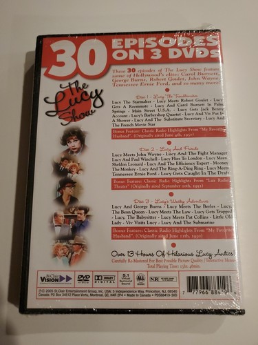 The Lucy Show - 30 EPISODES ON 3 DVDS OVER 13 HOURS, New Factory - photo 2